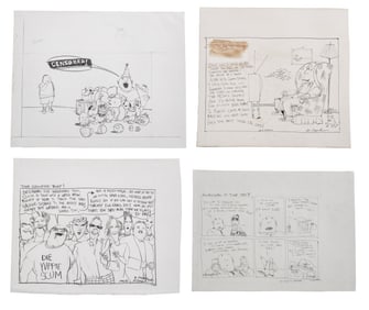 Michael Paraskevas Night Life Comics Pencil, 3
