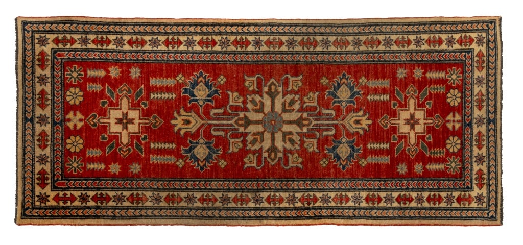 Caucasian Kazak Runner, 5' 8" x 2' 5" (1 of 6)