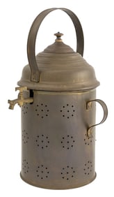 Antique Brass & Copper Kettle & Burner