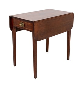 Late George III Mahogany Pembroke Table