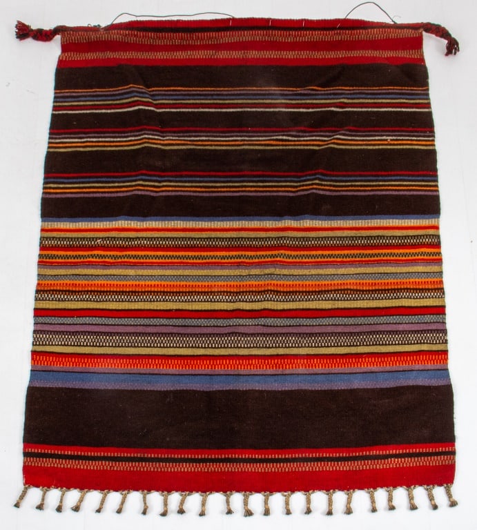 Bolivian Hand-Woven Wool Llallagua Manta (1 of 6)
