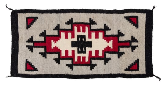 Ganado Navajo Wool Rug, 5' x 2' 3"