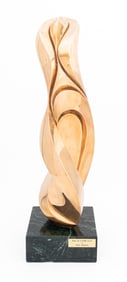 Michi Raphael "Girl in a Mink Coat" Sculpture