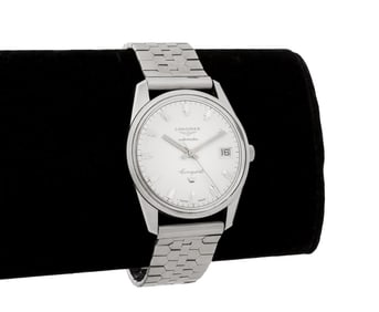 Longines Stainless Steel Conquest Automatic Watch