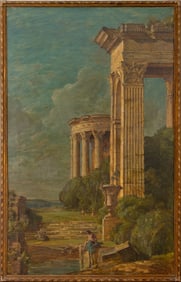 Charles Adams Platt Classical Landscape Oil