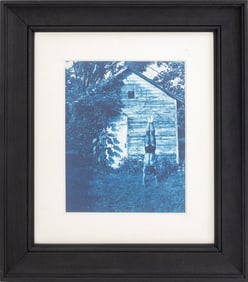 John Dugdale "Athletic Love, Stone..." Cyanotype