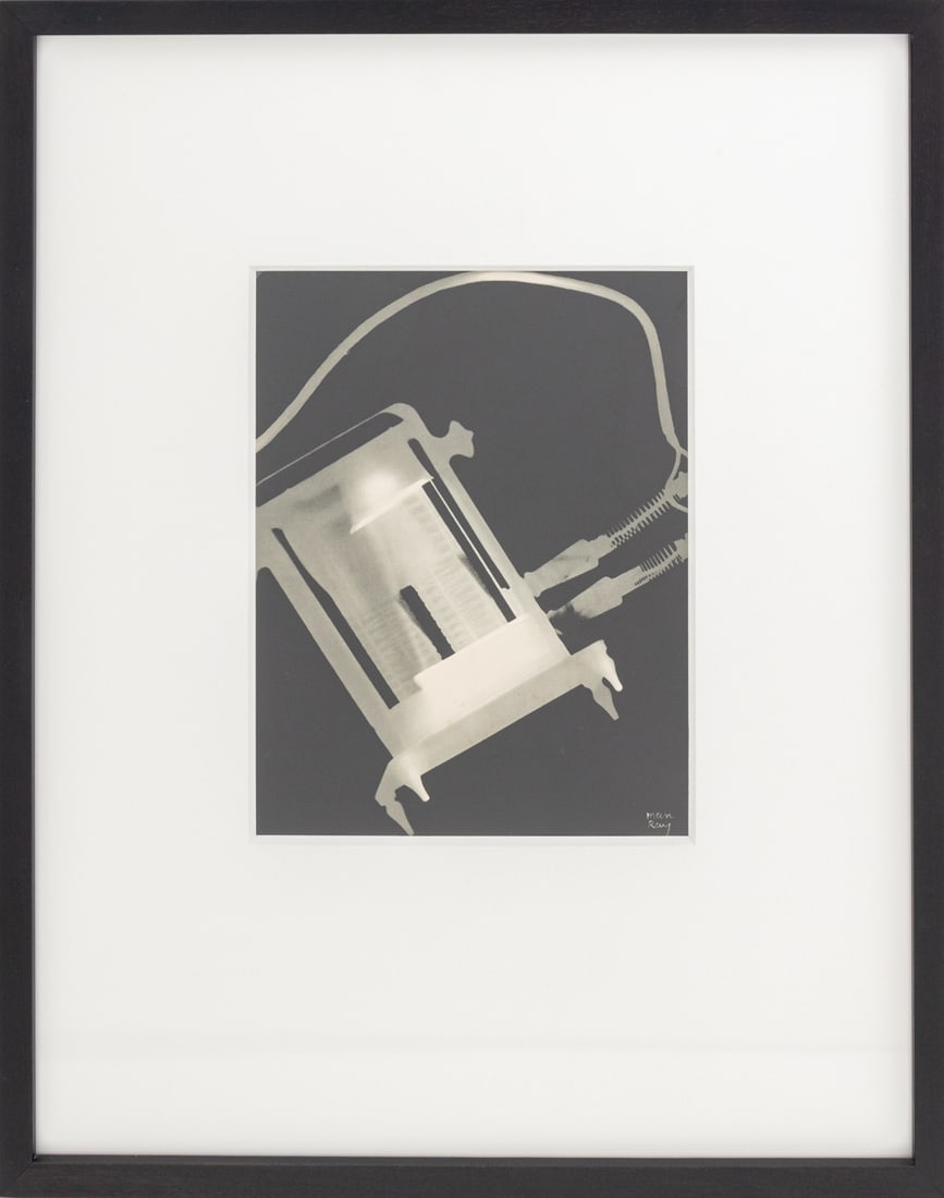 Man Ray "Salle a Manger" Photogravure, 1931: Man Ray (American, 1890-1976), "Salle a Manger" [Dining Room], from the Electricite portfolio, Photogravure, 1931, signed lower right, titled to verso, from an edition of 500, Jackson Fine Art label t