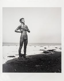 Paul Himmel Mud Boy Gelatin Silver Print