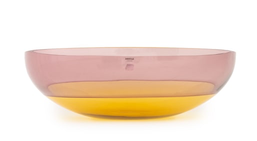 Barbini Murano Art Glass Centerpiece Bowl