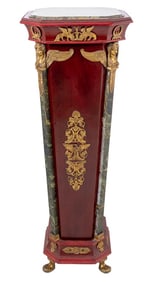 French Empire Style Egyptianesque Pedestal