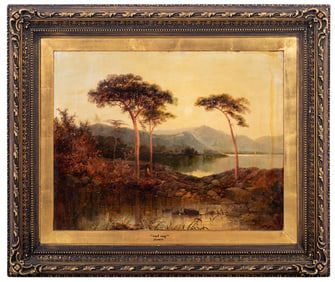 John Brandon Smith "Loch Long" Oil on Canvas