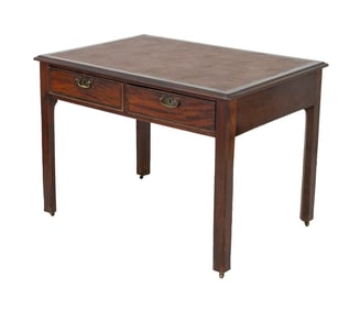 George III Mahogany Writing Table