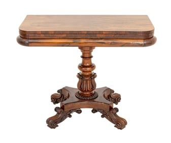 William IV Rosewood Tea Table