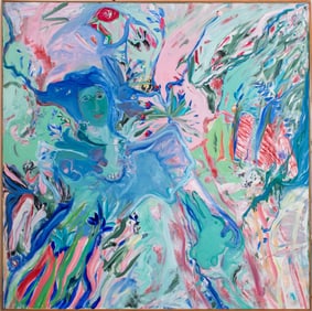 Eva Bouzard-Hui "Easter Morn" Acrylic on Canvas