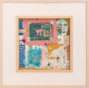 Eva Bouzard-Hui "Evolutions Book Mark" Mixed Media