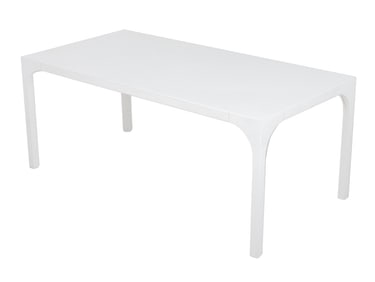 Italian Modern Minimalist White Dining Table