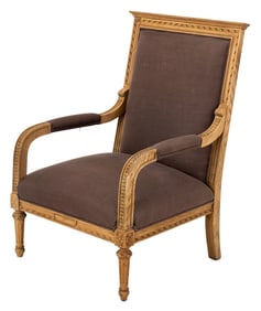 Restoration Hardware Louis XVI Style Armchair