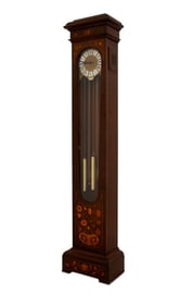 Tiffany Dutch Baroque Style Tall Case Clock