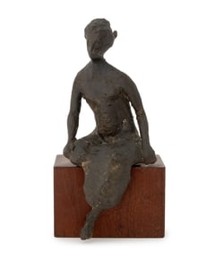 Philip Turner "Perching I" Bronze Sculpture