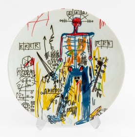 Jean-Michel Basquiat Limoges Porcelain Plate
