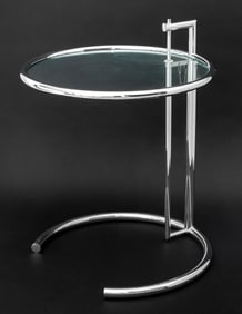 Eileen Gray E-1027 Chrome Table