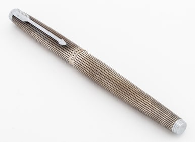 Parker for Tiffany Ambassador Silver Fountain Pen