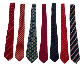 Gucci Silk and Silk Blend Ties, 7