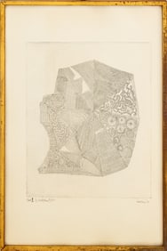 Signed "Etat III (Wolfsburg)" Etching, 1966