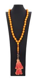 Butterscotch Amber Bead Necklace
