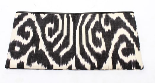 Madeline Weinrib Ladies' Black and White Clutch