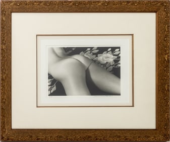 Marie-Claire Montanari "Nude Behind..." Gelatin