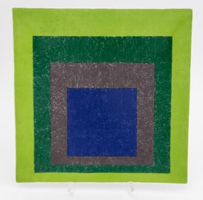 Josef Albers Study For Homage of a Square Ceramic