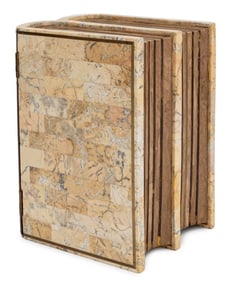Maitland-Smith Tessellated Marble & Mahogany Box