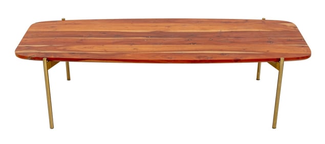 Contemporary Hardwood Coffee Table