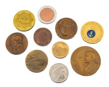 Brazilian, Etc. Commemorative Medals, 10