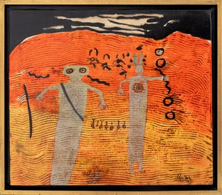 David Porter "In the Land of the Spirit" Acrylic