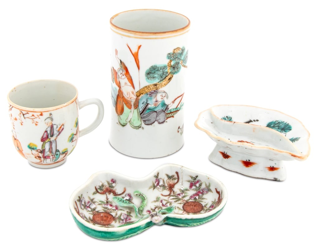Chinese Famille Rose Porcelain Vessels, 4 (1 of 18)