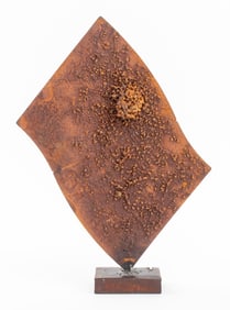 Brutalist "Migration" Mixed Media Sculpture, 2006