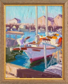 Stephen Griffin "Bay Lady" Oil on Panel