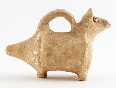 Ancient South Asiatic Cow Form Drinking Vessel