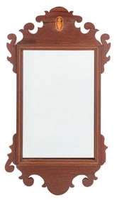 American Chippendale Mahogany Mirror