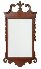 Chippendale Style Mahogany Mirror