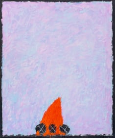 Domenick Capobianco Abstract Acrylic on Panel