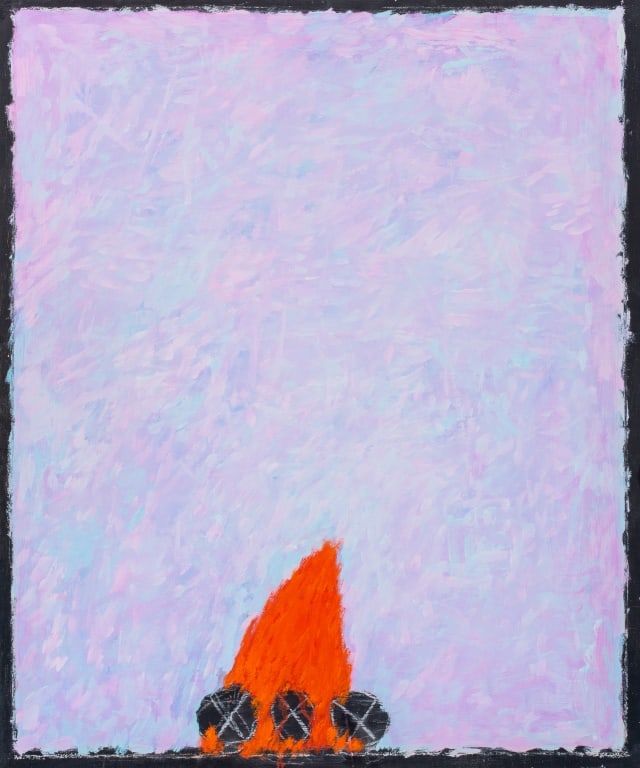 Domenick Capobianco Abstract Acrylic on Panel (1 of 4)