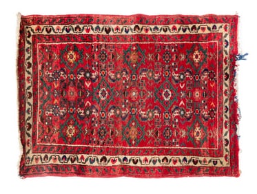 Afghan Khal Rug, 2' 10.5" x 2' 1"