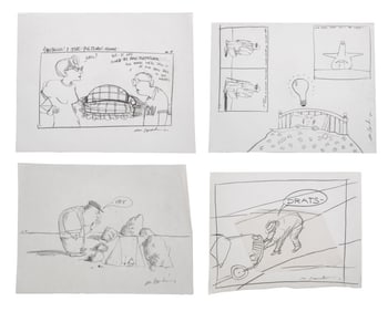 Michael Paraskevas Preliminary Comics, 4