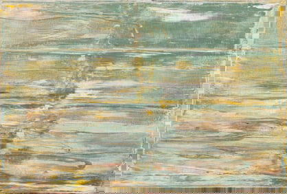 Sam Tchakalian "Captain's Tea" Oil on Canvas, 1976