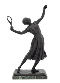 Marcel Andre Bouraine "Suzanne Lenglen" Bronze