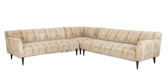 Paul McCobb Three-Piece Sectional Sofa