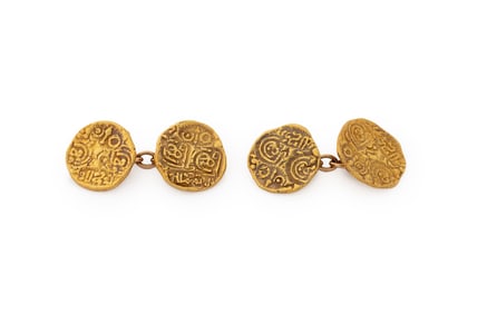 22K Yellow Gold Cufflinks